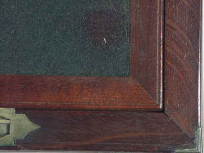 A  Particularly High Quality Regency Brass Edged mahogany Writing box Circa 1810 wbmabredge09.jpg (104475 bytes)