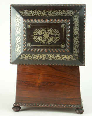 Antique  Rosewood Table Cabinet of Exceptional Quality,  circa 1815. Enlarge Picture