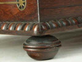 Antique  Rosewood Table Cabinet of Exceptional Quality,  circa 1815.  Enlarge Picture