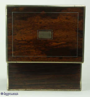 A fine Antique brass edgedCoromandel box Circa 1860 Enlarge Picture