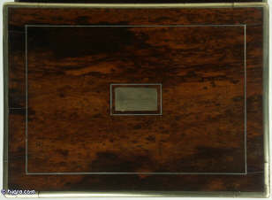 A fine Antique brass edgedCoromandel box Circa 1860 Enlarge Picture