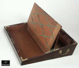 AntiqueEarly 19th Century writing box by Edwards of King Street Holborn  Circa 1810 Enlarge Picture