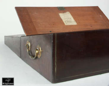 AntiqueEarly 19th Century writing box by Edwards of King Street Holborn  Circa 1810 Enlarge Picture