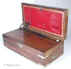 Georgian Mahogany Triple Opening brass bound Writing Box circa 1810 with original inkwells and secret drawers Enlarge Picture
