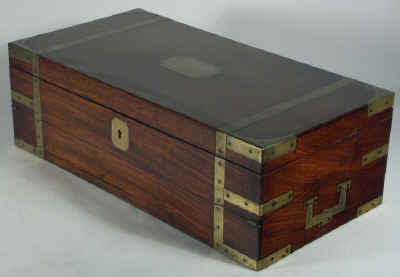 A Georgian Mahogany Triple Opening Writing Box circa 1810 wbtoma02.jpg (52370 bytes)