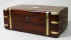 A Brazilian Rosewood Writing Box with Brass Corners and Bindings Circa 1840